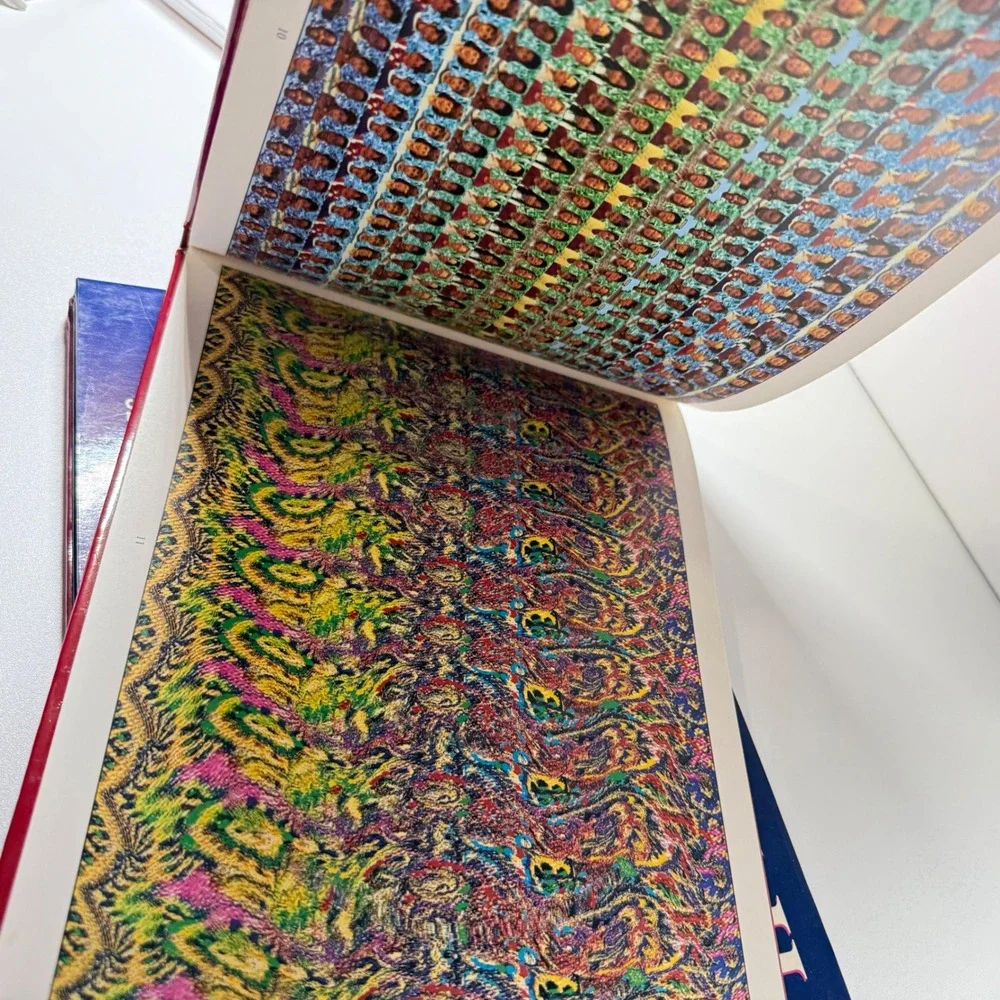 3 Vintage 90s MAGIC EYE 3D Illusion Hardcover Book Lot Disney Magic Eye II 1990